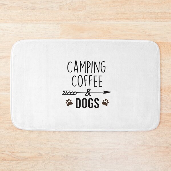 Item preview, Camping Coffee & Dogs designed and sold by Lovely  Ideas.