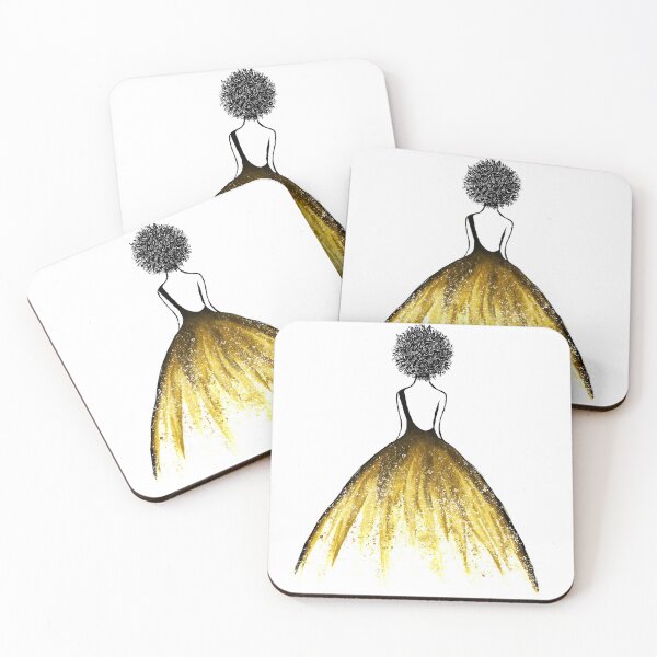 Item preview, Ballgown Girl Yellow designed and sold by Olivia Ossege.