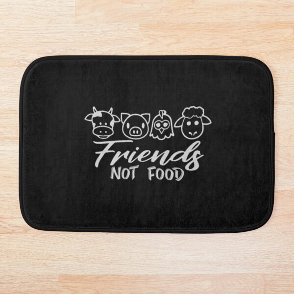 Item preview, Friends Not Food Vegan Tote Bag | Vegan Shopping Bag | Vegan Shoulder Bag | Vegan Grocery Bag | Vegan Gift for Women | Vegan Christmas Gift designed and sold by FirSen.