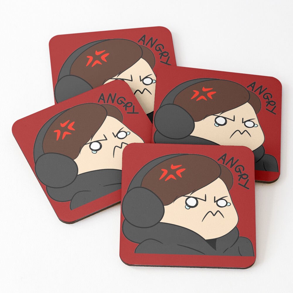 Item preview, Coasters (Set of 4) designed and sold by RoleCallDnD.