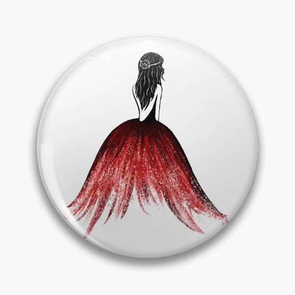 Item preview, Ballgown Girl Red designed and sold by Olivia Ossege.