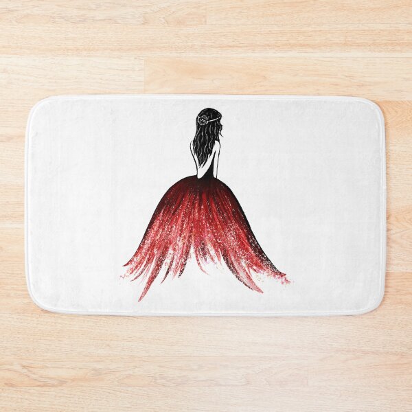 Item preview, Ballgown Girl Red designed and sold by Olivia Ossege.