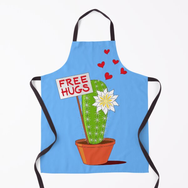 Item preview, Free Hugs Cactus with red hearts  designed and sold by un-artiges.