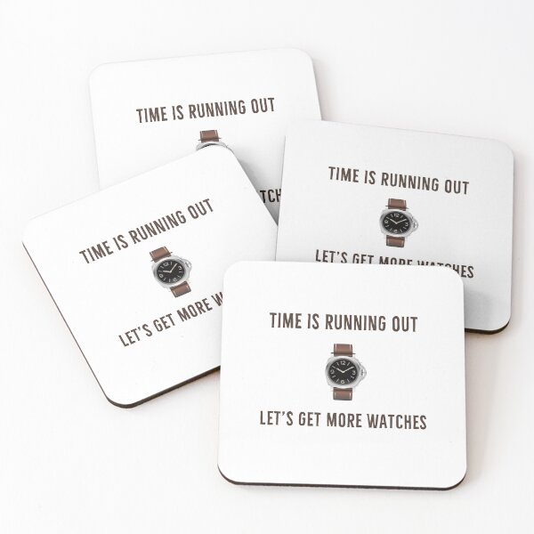 Item preview, Time is Running Out | Get More Watches designed and sold by DanLopesMerch.