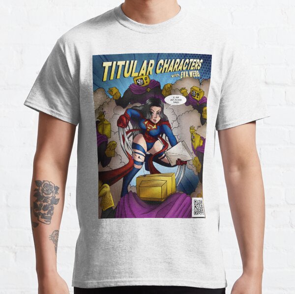 Eva Meets TV Head Classic T-Shirt