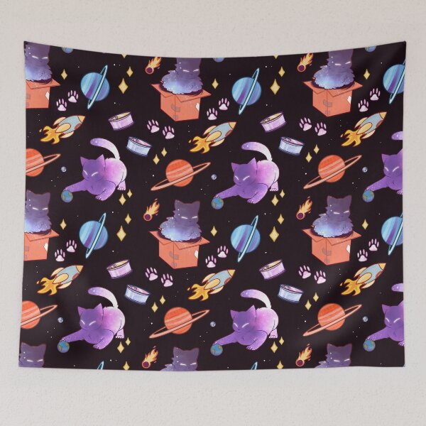 Item preview, Galaxy Cats designed and sold by Danni Doodles.