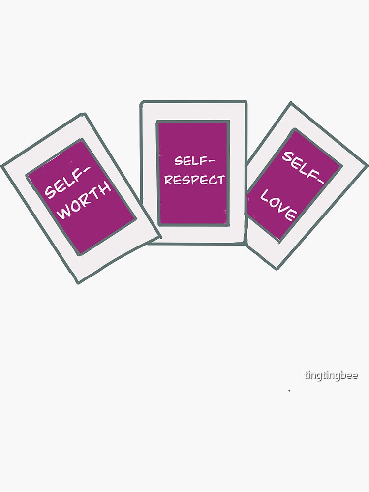 self-love sticker by tingtingbee