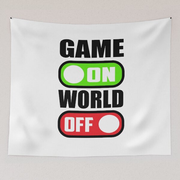 Item preview, Game On World Off designed and sold by 2411.