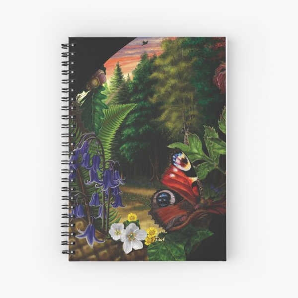 Forest in the Spring Spiral Notebook