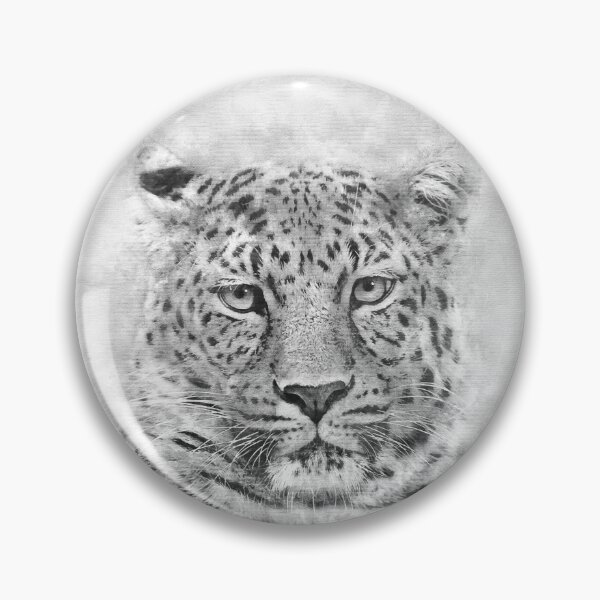 Item preview, Leopard Watercolor Black & White, Art Print By LandSartprints  designed and sold by LandSartprints.