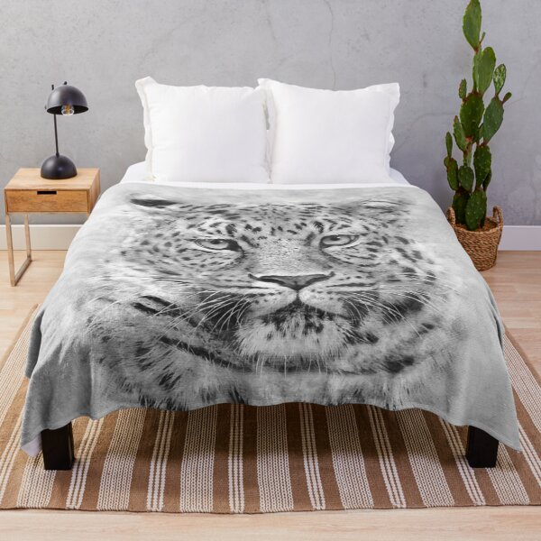 Item preview, Leopard Watercolor Black & White, Art Print By LandSartprints  designed and sold by LandSartprints.