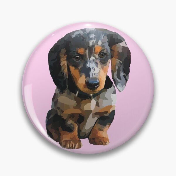 Item preview, Dachsund Valentine, Miniature Dachsund Illustration  designed and sold by ToriaScarlett.