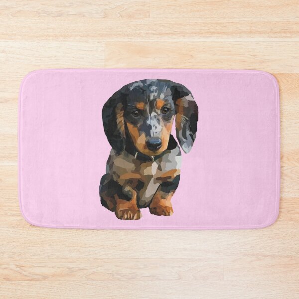 Item preview, Dachsund Valentine, Miniature Dachsund Illustration  designed and sold by ToriaScarlett.