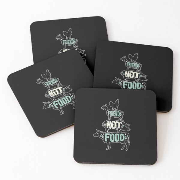 Item preview, Friends Not Food Vegetarian Vegan T Shirt Men Women Unisex Baggy Boyfriend Shirt 2485 designed and sold by FirSen.