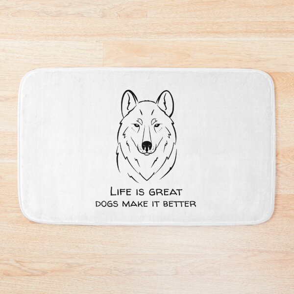 Item preview, Life is great dogs make it better  designed and sold by Mydogheart4you.