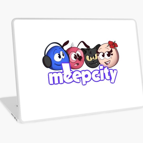 Meepcity Laptop Skins Redbubble - how to sell stuff on meep city roblox
