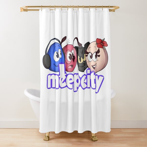 Piggy Roblox Shower Curtains Redbubble - ropo roblox meep city