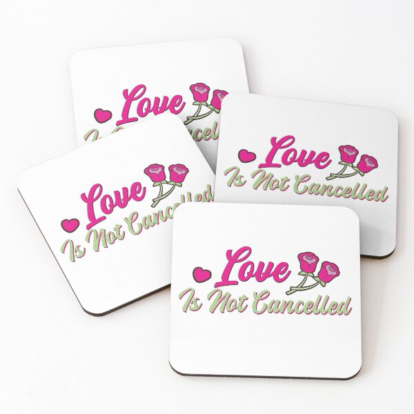 Item preview, Love Is Not Cancelled Roses And Heart designed and sold by Betsytiptoe.