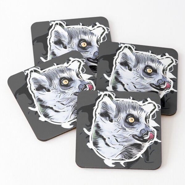 Item preview, Graffiti Lemur Head designed and sold by Jayda Bruce.