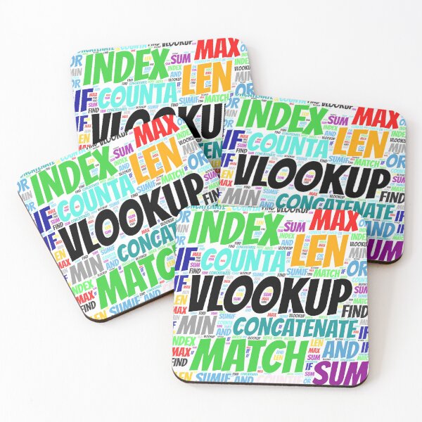 Item preview, Excel Word Cloud Square  designed and sold by AnalystCave.