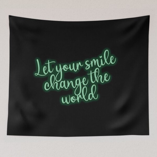 Item preview, Let Your Smile Change The World designed and sold by Jennifer Church.