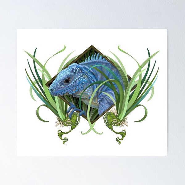 Item preview, Blue Iguana designed and sold by DeniFreeman.