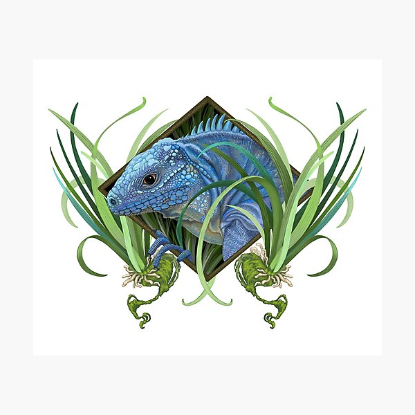 Item preview, Blue Iguana designed and sold by DeniFreeman.