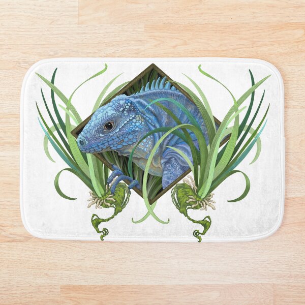 Aperçu de l'œuvre Iguane bleu créée et vendue par DeniFreeman.