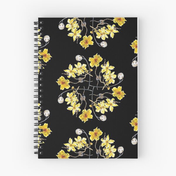 Item preview, Yellow Kapok repeat design designed and sold by Anne Huth.