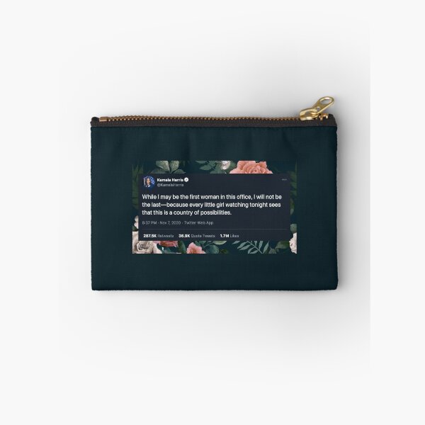 Item preview, Kamala Harris "First But Not The Last" Tweet designed and sold by itsmebecca.