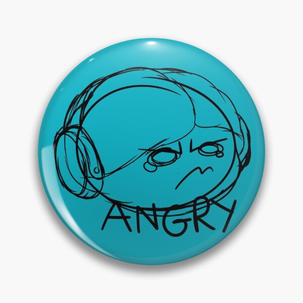 Item preview, Angy Sketchy Blue designed and sold by RoleCallDnD.