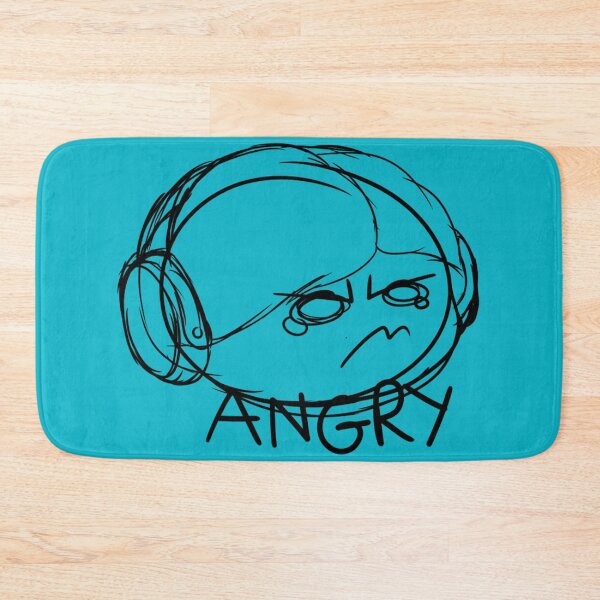 Item preview, Angy Sketchy Blue designed and sold by RoleCallDnD.