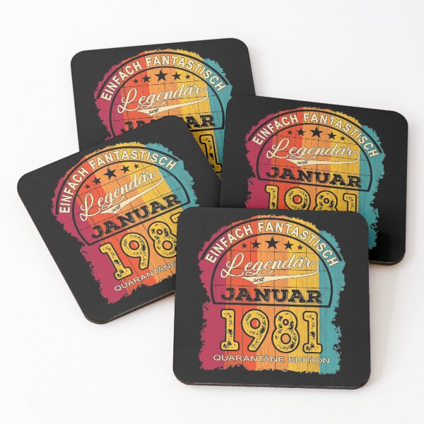 Item preview, 40th Birthday 40 Years Born In 1981 January designed and sold by Renergie.