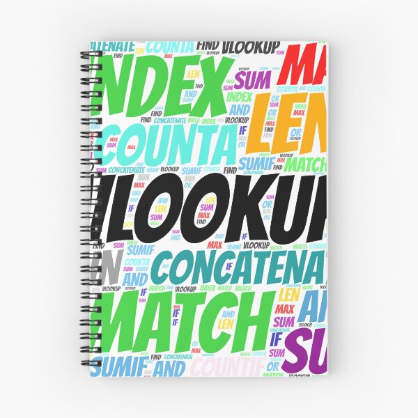 Item preview, Excel Word Cloud Square  designed and sold by AnalystCave.