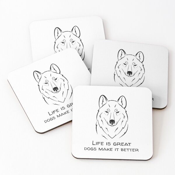 Item preview, Life is great dogs make it better  designed and sold by Mydogheart4you.