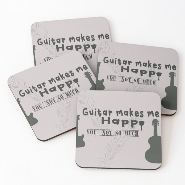Item preview, guitar makes me happy you not so much designed and sold by diobrando01.