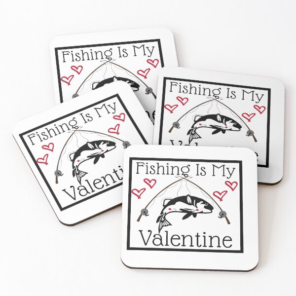 Item preview, fishing is my valentine designed and sold by JocelynCrafts.