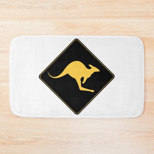 Item preview, Kangaroo Road Sign  designed and sold by FriendsList.