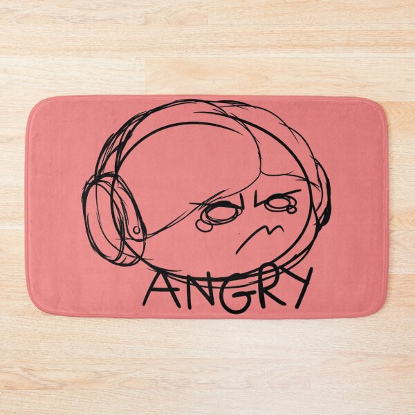 Item preview, Angy Sketchy Pastel Red designed and sold by RoleCallDnD.