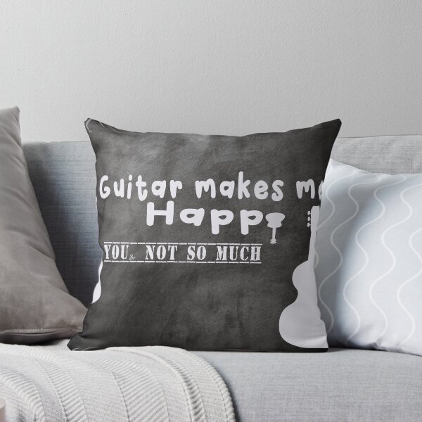 Item preview, guitar makes me happy you.not so much designed and sold by diobrando01.