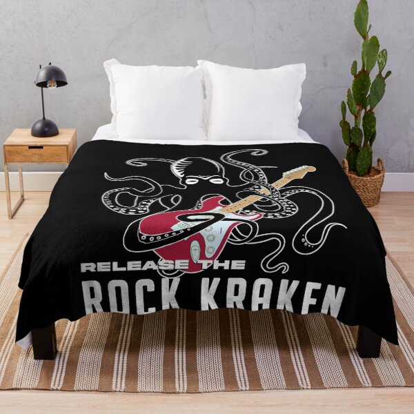 Item preview, guitar rock lover kraken designed and sold by Jaime Brash.