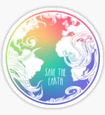 Save the Earth! Sticker