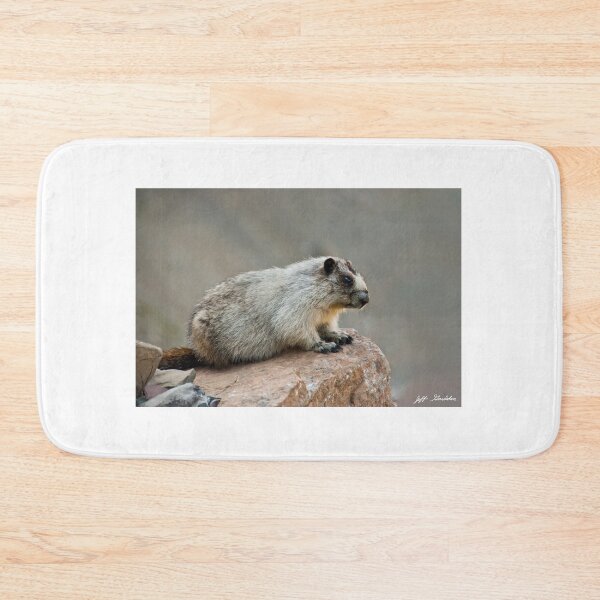 Item preview, Hoary Marmot on a Boulder designed and sold by Jeff Goulden Photography.