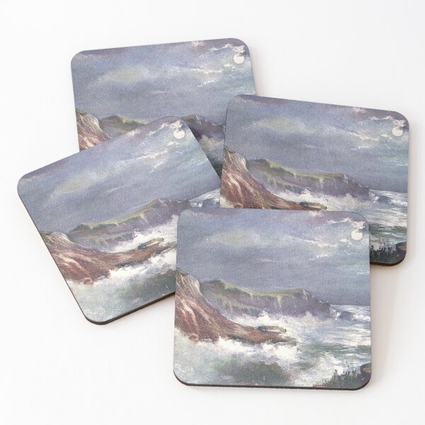 Item preview, On the Berwickshire Coast | Vintage Illustration designed and sold by yourscotborders.
