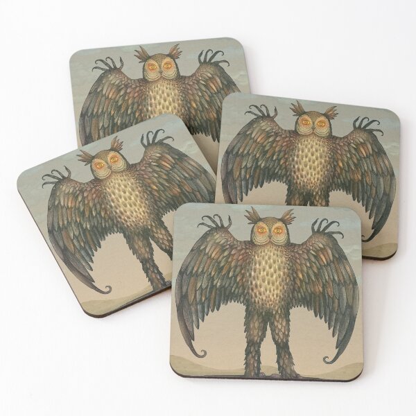 Item preview, Cornish Owlman, Cryptozoology species designed and sold by Cabinet Of Curiosities by Vlad.