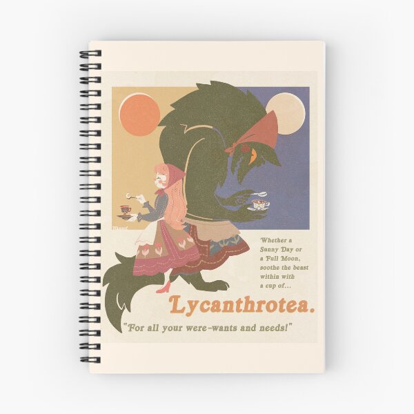 Item preview, Lycanthrotea designed and sold by Honey Dotes.
