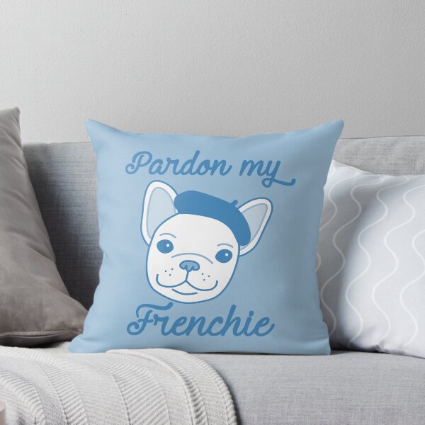 Item preview, Pardon my Frenchie Cartoon French Bulldog Wearing Beret designed and sold by tremendoustees.