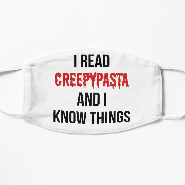 Creepypasta Stories Face Masks Redbubble - roblox creepypasta life breaking news