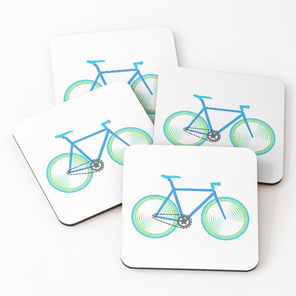 Item preview, Fixie Verde y Azul designed and sold by RonTo.