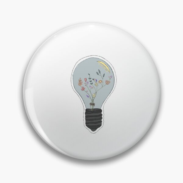 Item preview, Light bulb with Flowers designed and sold by Taylor Dederick.